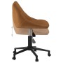 Silla de comedor giratoria de terciopelo marrón | Foro24.es | Tu tienda online para hogar, jardín y más Foro24.es