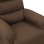 Sillón reclinable eléctrico de tela marrón de , Sillones - Ref: Foro24-3098967, Precio: 262,74 €, Descuento: %