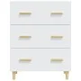 Weißes Sperrholz-Sideboard 70x34x90 cm von vidaXL, Sideboards - Ref: Foro24-812150, Preis: 92,63 €, Rabatt: %