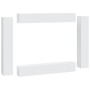 Set de muebles para TV 8 piezas madera contrachapada blanco | Foro24.es | Tu tienda online para hogar, jardín y más Foro24.es