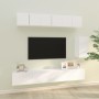 Set de muebles para TV 6 piezas madera contrachapada blanco de , Muebles TV - Ref: Foro24-3114614, Precio: 244,92 €, Descuent...