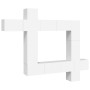 Set de muebles para TV 9 piezas madera contrachapada blanco de , Muebles TV - Ref: Foro24-3114654, Precio: 479,99 €, Descuent...