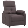 Sillón de masaje eléctrico tela marrón oscuro de , Sillones de masaje eléctricos - Ref: Foro24-289677, Precio: 236,22 €, Desc...