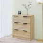 Sideboard aus Sonoma-Eichensperrholz, 60 x 30 x 70 cm von vidaXL, Sideboards - Ref: Foro24-811073, Preis: 79,34 €, Rabatt: %