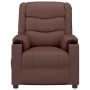 Sillón de masaje eléctrico cuero sintético marrón von , Elektrische Massagesessel - Ref: Foro24-3143458, Preis: 257,08 €, Rab...