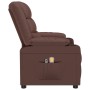 Sillón de masaje eléctrico cuero sintético marrón von , Elektrische Massagesessel - Ref: Foro24-3143458, Preis: 257,08 €, Rab...