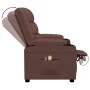 Sillón de masaje eléctrico cuero sintético marrón von , Elektrische Massagesessel - Ref: Foro24-3143458, Preis: 257,08 €, Rab...