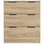 Sideboard aus Sonoma-Eichensperrholz, 60 x 30 x 70 cm von vidaXL, Sideboards - Ref: Foro24-811073, Preis: 83,20 €, Rabatt: %