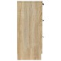 Aparador de madera contrachapada color roble Sonoma 60x30x70 cm de vidaXL, Aparadores - Ref: Foro24-811073, Precio: 83,20 €, ...