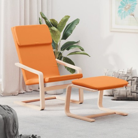 Sillón de relax con taburete tela amarillo oscuro von , Sessel - Ref: Foro24-3154420, Preis: 124,04 €, Rabatt: %