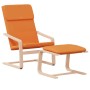 Sillón de relax con taburete tela amarillo oscuro von , Sessel - Ref: Foro24-3154420, Preis: 124,04 €, Rabatt: %