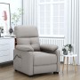 Sillón de masaje eléctrico tela gris taupé de , Sillones de masaje eléctricos - Ref: Foro24-3073820, Precio: 227,15 €