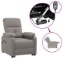 Sillón de masaje eléctrico tela gris taupé de , Sillones de masaje eléctricos - Ref: Foro24-3073820, Precio: 227,15 €