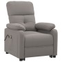 Sillón de masaje eléctrico tela gris taupé de , Sillones de masaje eléctricos - Ref: Foro24-3073820, Precio: 227,15 €