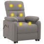 Sillón de masaje eléctrico tela gris taupé de , Sillones de masaje eléctricos - Ref: Foro24-3073820, Precio: 227,15 €