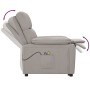 Sillón de masaje eléctrico tela gris taupé de , Sillones de masaje eléctricos - Ref: Foro24-3073820, Precio: 227,15 €