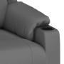 Sillón reclinable de cuero sintético gris | Foro24.es | Tu tienda online para hogar, jardín y más Foro24.es