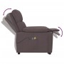 Sillón de masaje eléctrico tela marrón oscuro | Foro24.es | Tu tienda online para hogar, jardín y más Foro24.es