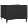 Mesa de centro con patas de metal 2 unidades negro 50x50x40 cm de vidaXL, Mesas de centro - Ref: Foro24-812729, Precio: 65,51...