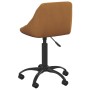 Silla de comedor de terciopelo marrón von , Essstühle - Ref: Foro24-335358, Preis: 80,69 €, Rabatt: %