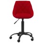Silla de comedor terciopelo rojo tinto by , dining chairs - Ref: Foro24-335366, Price: 83,74 €, Discount: %