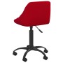 Silla de comedor terciopelo rojo tinto by , dining chairs - Ref: Foro24-335366, Price: 83,74 €, Discount: %