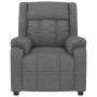 Sillón de masaje de tela gris oscuro by , Electric massage chairs - Ref: Foro24-348121, Price: 195,19 €, Discount: %