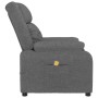 Sillón de masaje de tela gris oscuro by , Electric massage chairs - Ref: Foro24-348121, Price: 195,19 €, Discount: %