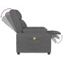 Sillón de masaje de tela gris oscuro by , Electric massage chairs - Ref: Foro24-348121, Price: 195,19 €, Discount: %