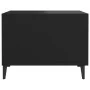 Mesa de centro con patas de metal 2 unidades negro 50x50x40 cm de vidaXL, Mesas de centro - Ref: Foro24-812729, Precio: 64,99...