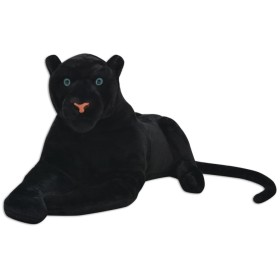 Pantera de peluche grande XXL negra de , Animales de peluche - Ref: Foro24-80166, Precio: 57,49 €, Descuento: %
