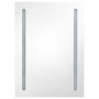 Mueble de baño con espejo LED 50x13x70 cm de , Tocadores de baño - Ref: Foro24-325546, Precio: 135,02 €