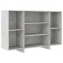 Aparador de madera contrachapada gris hormigón 120x30x75 cm | Foro24.es | Tu tienda online para hogar, jardín y más Foro24.es