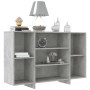 Aparador de madera contrachapada gris hormigón 120x30x75 cm | Foro24.es | Tu tienda online para hogar, jardín y más Foro24.es