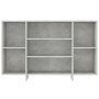 Aparador de madera contrachapada gris hormigón 120x30x75 cm | Foro24.es | Tu tienda online para hogar, jardín y más Foro24.es