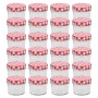 Tarros de mermelada de vidrio tapa blanca y roja 24 uds 110 ml von , Honiggläser - Ref: Foro24-50789, Preis: 39,24 €, Rabatt: %