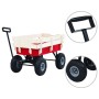 Carrito de mano de jardín rojo 150 kg | Foro24.es | Tu tienda online para hogar, jardín y más Foro24.es