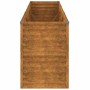 Jardinera acero corten 291x50x69 cm by , Pots and planters - Ref: Foro24-151986, Price: 111,90 €, Discount: %