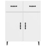 Sideboard aus weißem Holzwerkstoff 69,5x34x90 cm von vidaXL, Sideboards - Ref: Foro24-812195, Preis: 81,13 €, Rabatt: %