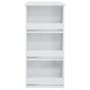 Mesa bar con estante almacenaje blanco brillo 102x50x103,5 cm | Foro24.es | Tu tienda online para hogar, jardín y más Foro24.es