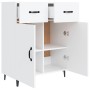 Sideboard aus weißem Holzwerkstoff 69,5x34x90 cm von vidaXL, Sideboards - Ref: Foro24-812195, Preis: 81,13 €, Rabatt: %
