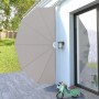 Toldo lateral plegable terraza color crema 200 cm | Foro24.es | Tu tienda online para hogar, jardín y más Foro24.es