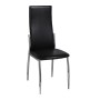 Sillas de comedor 2 unidades cuero sintético negro | Foro24.es | Tu tienda online para hogar, jardín y más Foro24.es