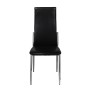 Sillas de comedor 2 unidades cuero sintético negro | Foro24.es | Tu tienda online para hogar, jardín y más Foro24.es