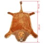 Alfombra afelpada de león 205 cm marrón | Foro24.es | Tu tienda online para hogar, jardín y más Foro24.es