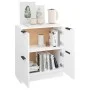 Weißes Sperrholz-Sideboard 60x30x70 cm von vidaXL, Sideboards - Ref: Foro24-811097, Preis: 65,78 €, Rabatt: %