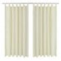 2 cortinas micro-satinadas con trabillas 140 x 225 cm | Foro24.es | Tu tienda online para hogar, jardín y más Foro24.es