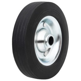 Rueda para rueda jockey acero y caucho macizo Ø20x5 cm de , Tráilers para mercancías y transporte - Ref: Foro24-152243, Preci...