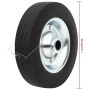Rueda para rueda jockey acero y caucho macizo Ø20x5 cm | Foro24.es | Tu tienda online para hogar, jardín y más Foro24.es