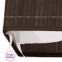 Cesto de la ropa de bambú rectangular marrón oscuro by , Laundry baskets - Ref: Foro24-242726, Price: 32,98 €, Discount: %